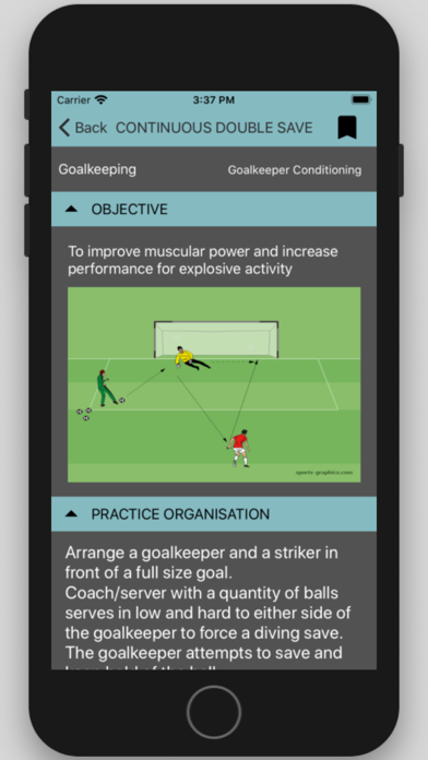 Football Sessions Goalkeeping screenshot 3