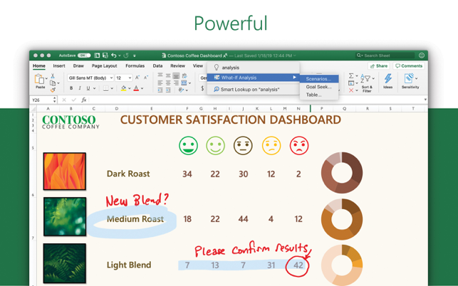 ‎Microsoft Excel Screenshot