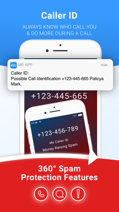 Me - Caller ID Screenshot on iOS