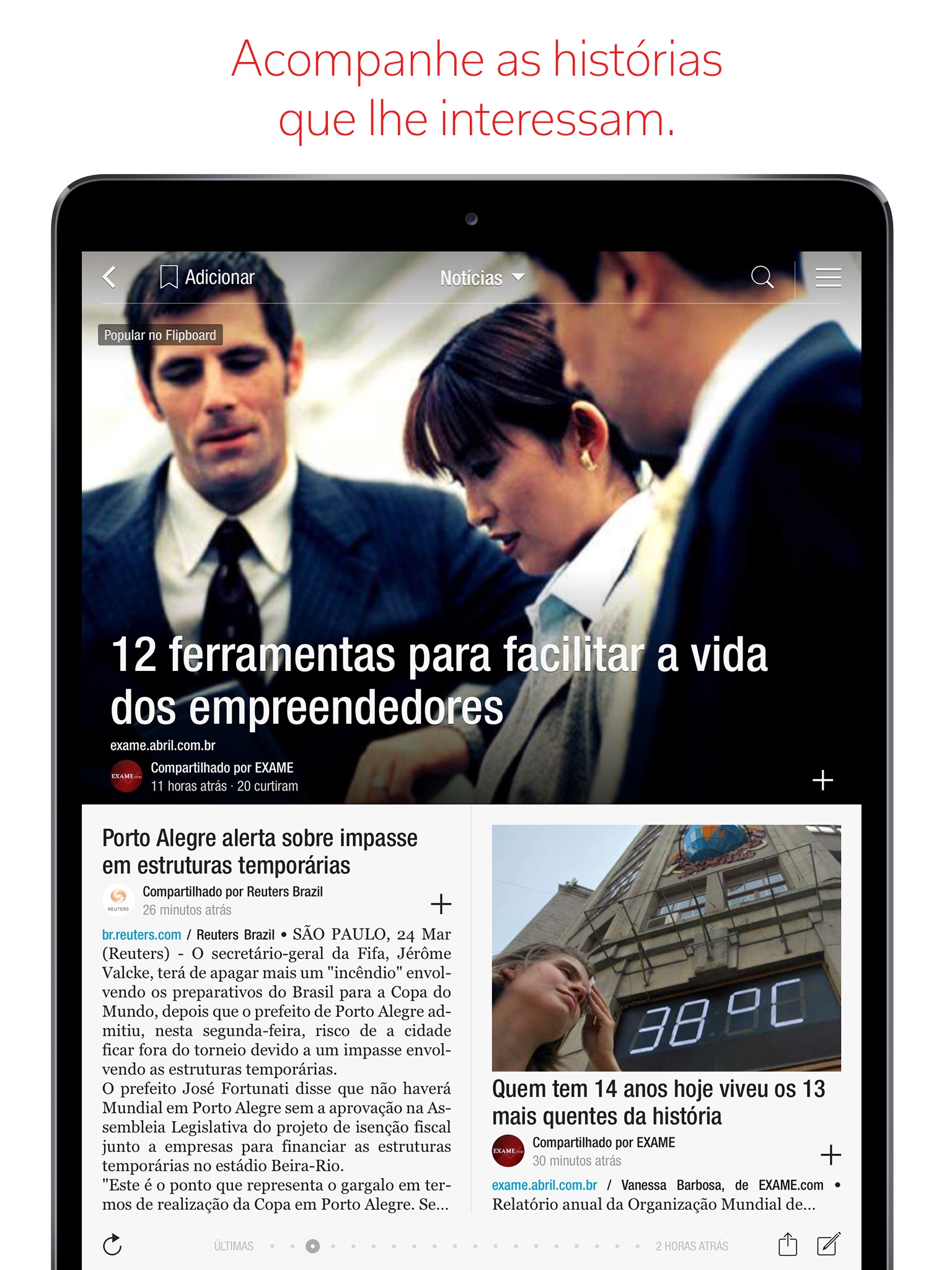 Flipboard: The Social Magazine screenshot 2