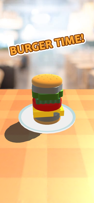 Stump Puzzle 3D - Burger Stack(圖1)-速報App