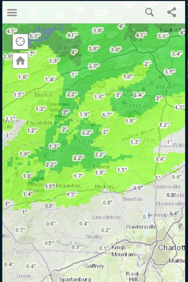 Snowfall Forecast screenshot 2