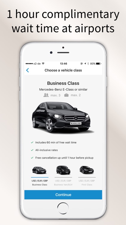 Blacklane - Airport Transfers screenshot-4