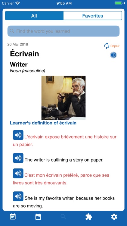 French Words of the Day