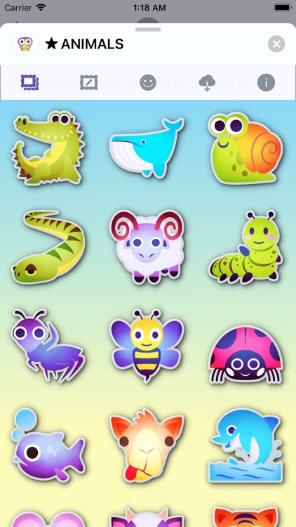 Animals Emoji • Stickers by Ghislain Fortin