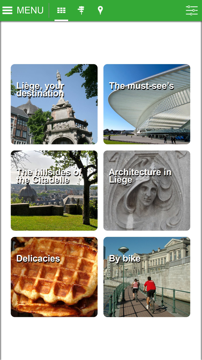 Walks through Liège