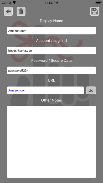 iRemember - Password Manager screenshot 4