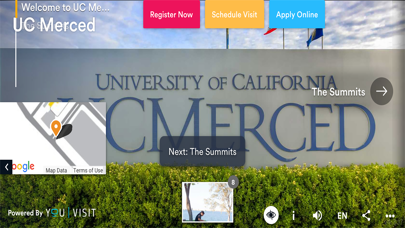 How to cancel & delete UC Merced Tour from iphone & ipad 1