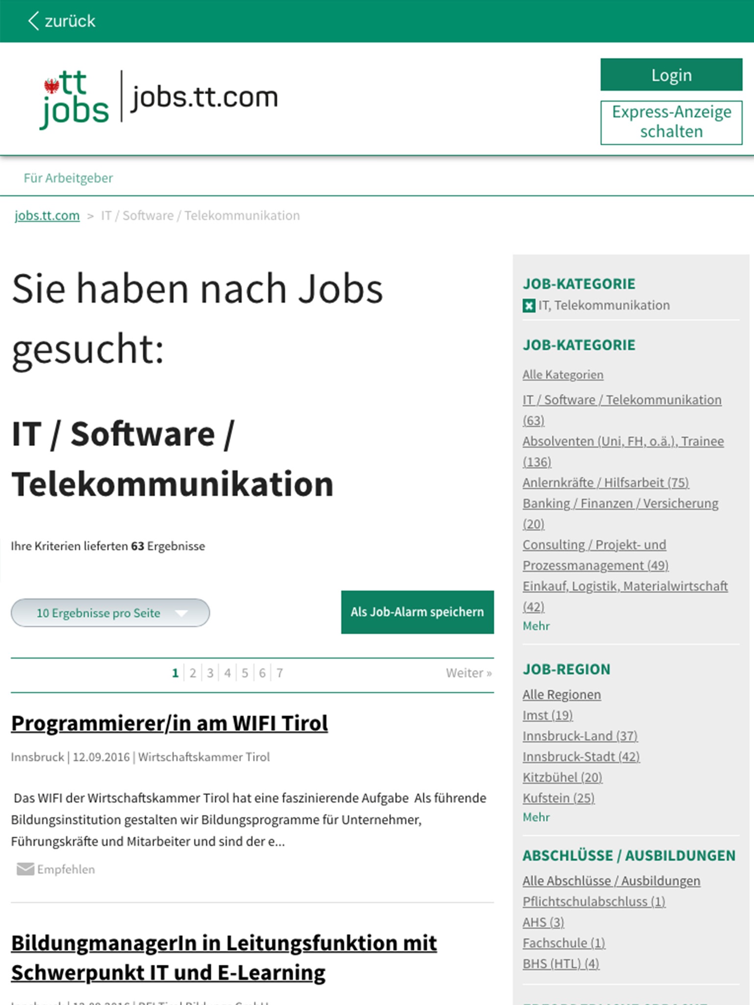 TT Jobs screenshot 4