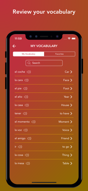 Tobo: Learn Spanish Vocabulary(圖7)-速報App