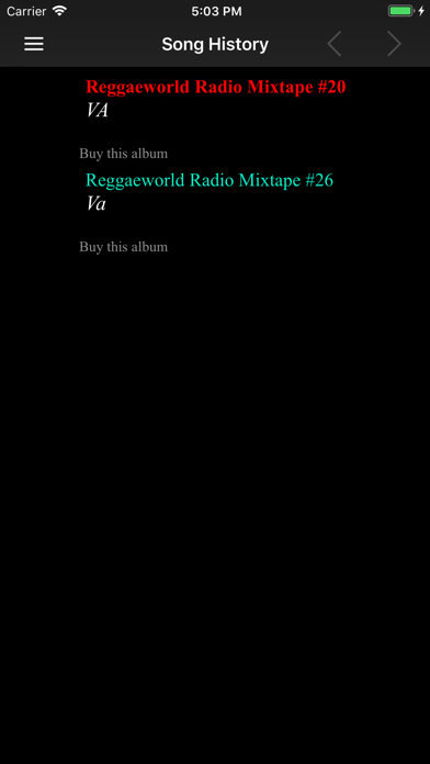 ReggaeWorld Radio screenshot 4
