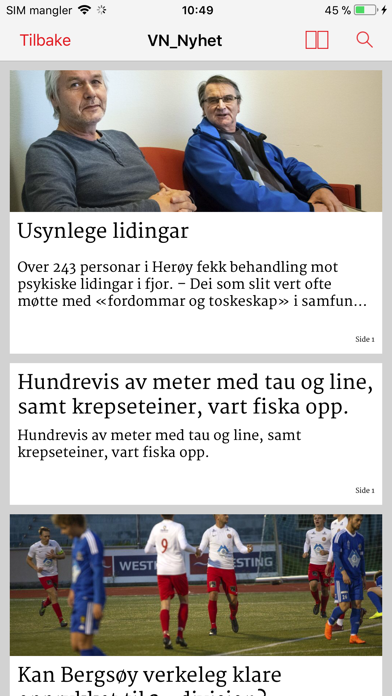 Vestlandsnytt eAvis screenshot 3