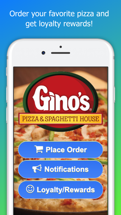 How to cancel & delete Ginos Pizza and Spaghetti from iphone & ipad 1