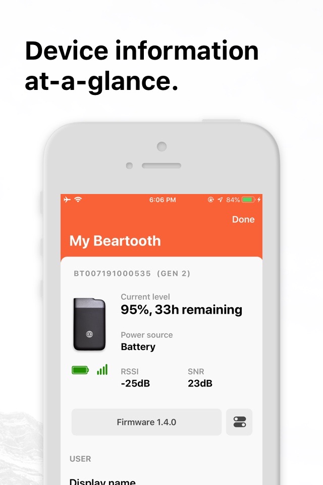 Beartooth for iPhone screenshot 3