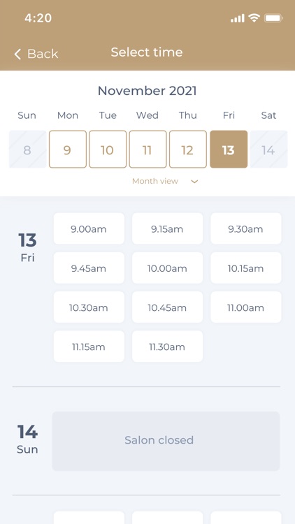 Hawthorne Beauty Room