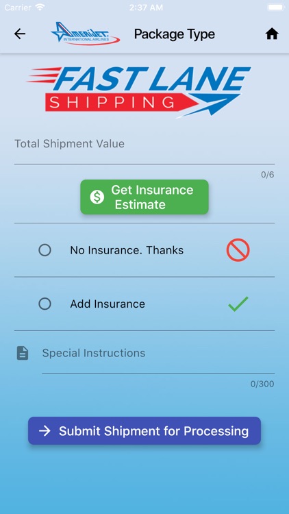 Amerijet Fast Lane Shipping screenshot-3