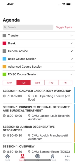 EUROSPINE Courses(圖2)-速報App