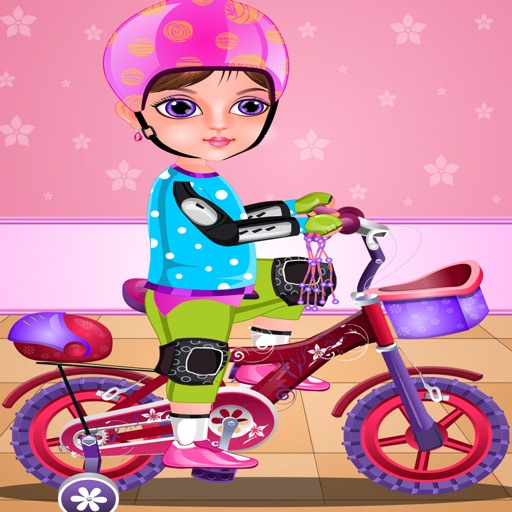 Little Bicycle Rider Icon