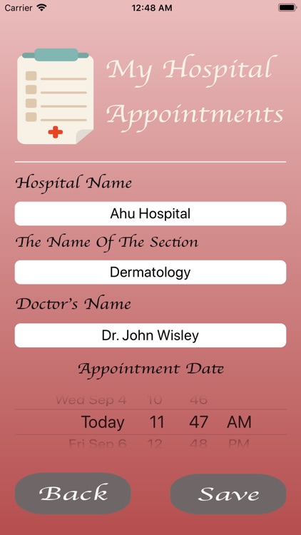 My Hospital Appointments screenshot-3