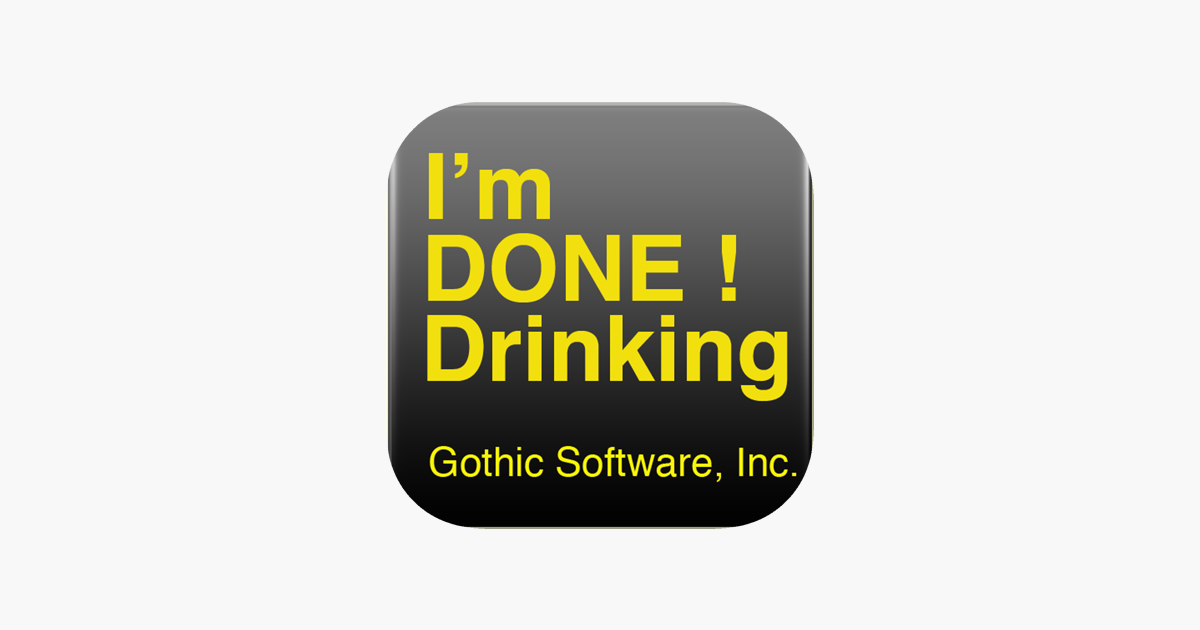‎I'm Done Drinking on the App Store