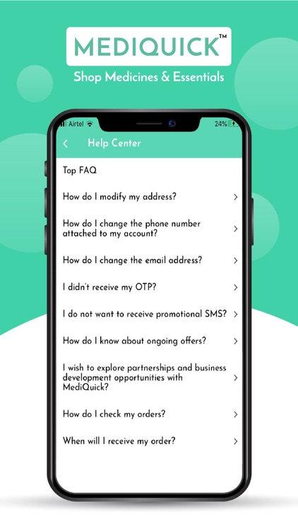 Chemist App - MediQuick