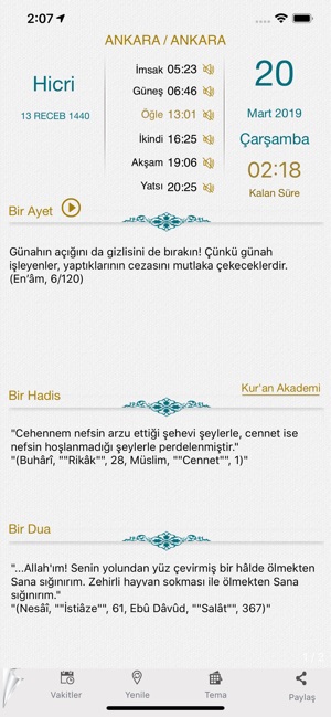 Namaz / Ezan Vaktim(圖3)-速報App