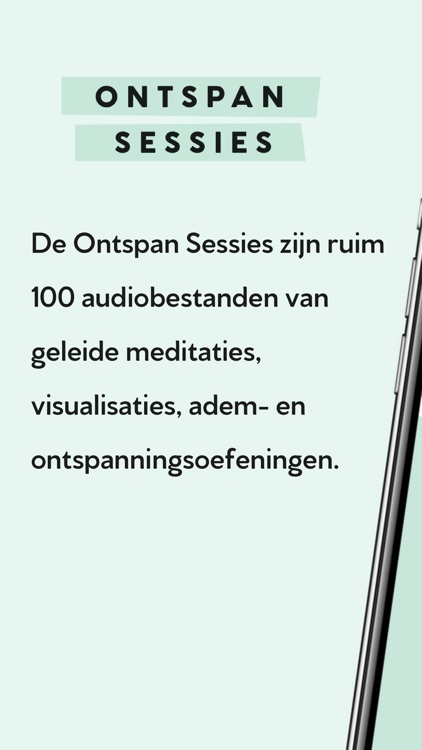 Ontspan Sessies