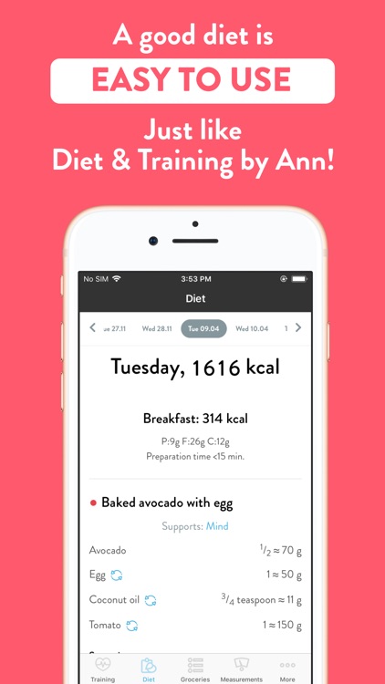 Diet & Training by Ann screenshot-3