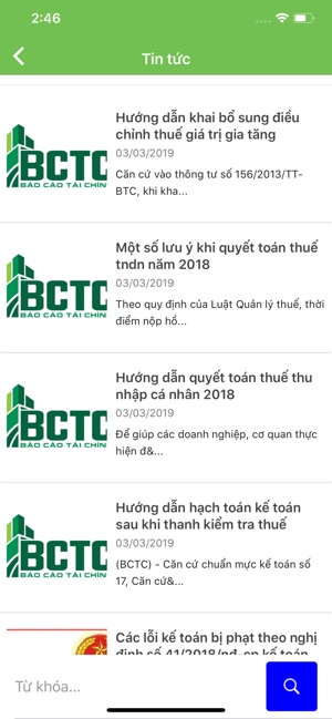 Báo Cáo Tài Chính - BCTC(圖2)-速報App