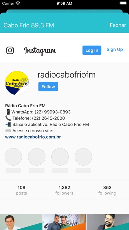 Rádio Cabo Frio 89,3 FM screenshot-3