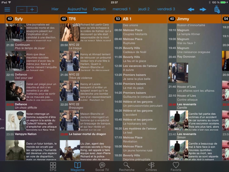 soTV HD, programme TV screenshot-1