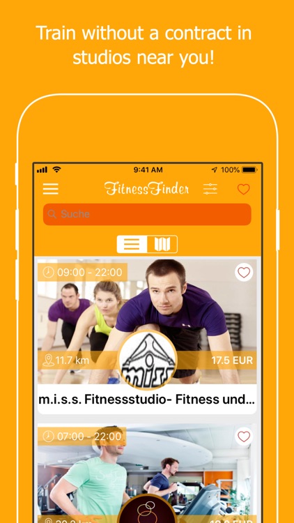 FitnessFinder - App