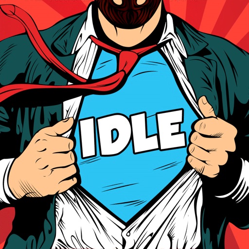 Idle Superheroes iOS App