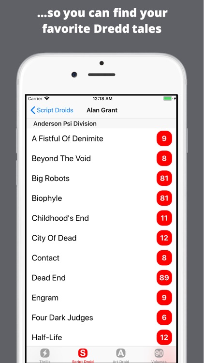 Dredd Mega Index screenshot-5