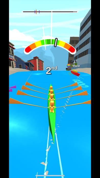 Crazy Rowing 3D screenshot 1