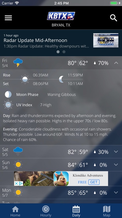 KBTX PinPoint Weather screenshot-4