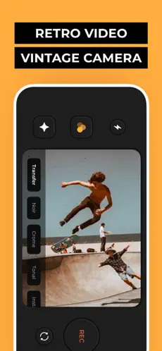 Captura de Pantalla 2 Dazzcam: Filtros efectos retro iphone