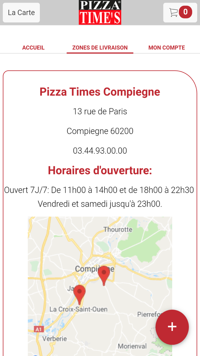 Pizza Times Compiegne