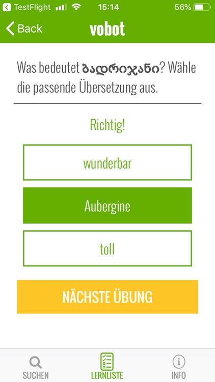 vobot Georgisch screenshot-3