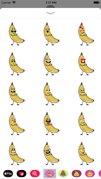 banana funny sticker app