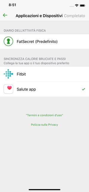 SCARICARE FATSECRET