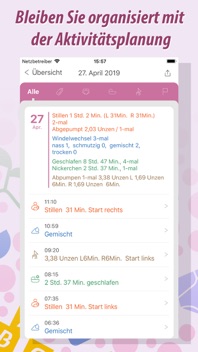 Baby Tracker Wachstumsschub Ipad App Itunes Deutschland