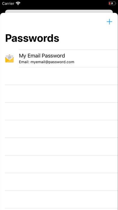 LookPassword screenshot 4