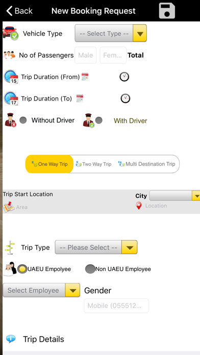 UAEU Transportation Mobile App screenshot 3
