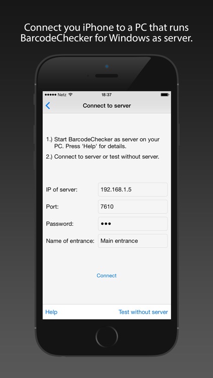 BarcodeChecker for Tickets screenshot-0