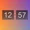 Countdown the time with a smoothly animated background