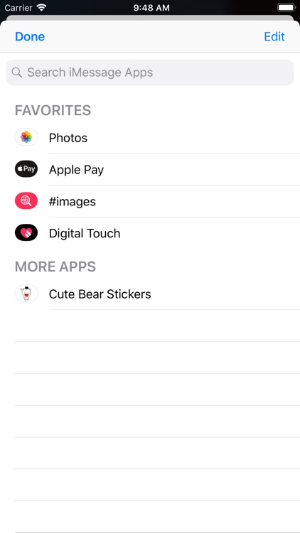 Cute Bear Stickers screenshot-3