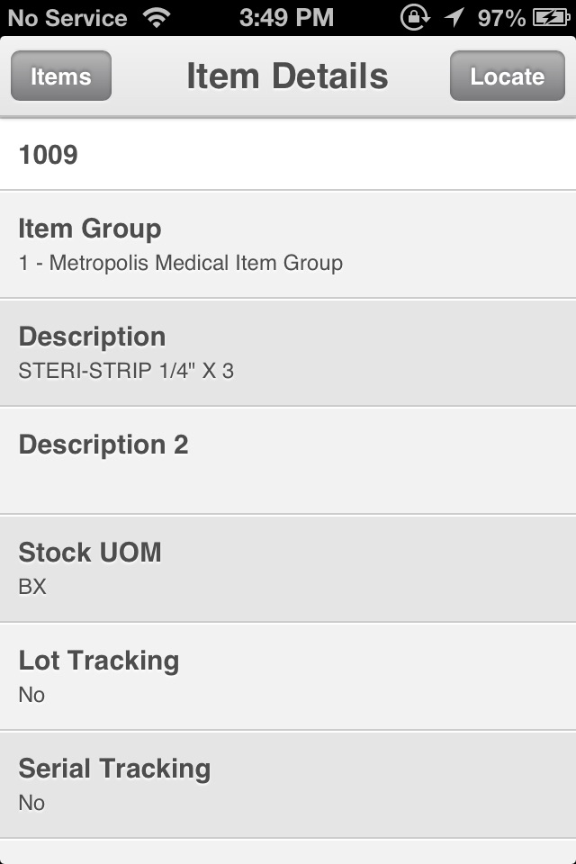 Infor Lawson Mobile Inventory screenshot 4