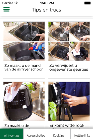 Philips Airfryer screenshot 3