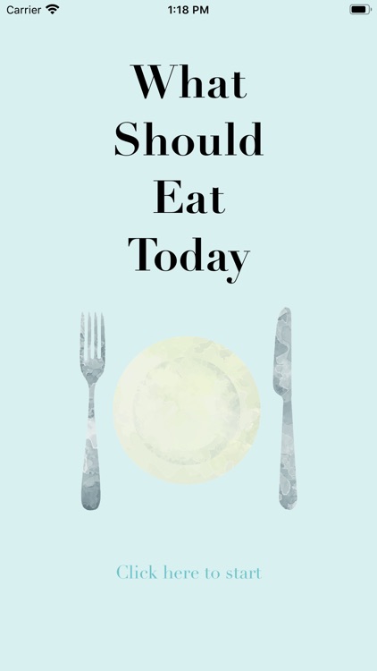 What Should Eat Today